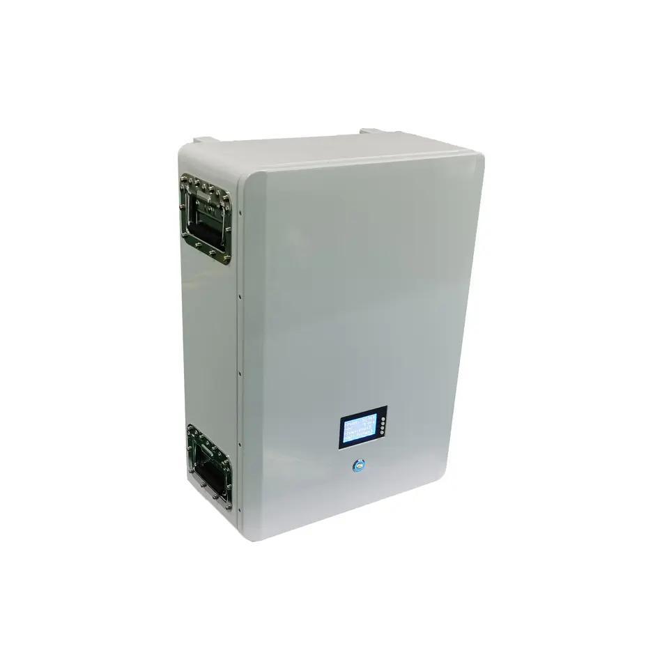 48V/51.2V 100ah 200ah 5kwh 10kwh Wall Mount Type Lifep04 Lithium Bttery Module with Smart BMS for Solar Energy Storage System 5.12kwh 10.24kwh Lithium Battery