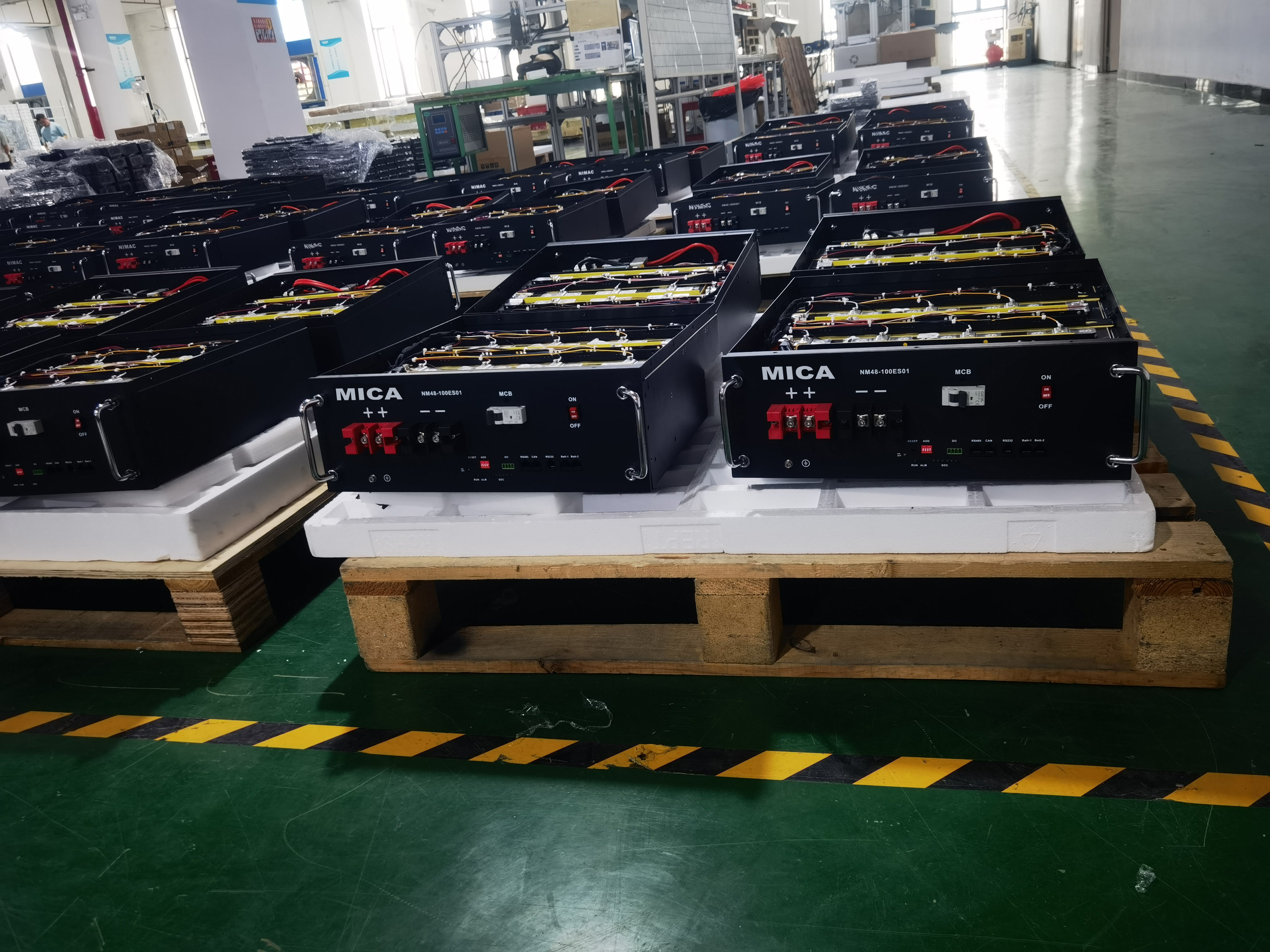 Mica Power 48V 49.6V 100ah 200ah Sodium Ion Battery Rechargeable Battery Rack Mounted Battery for Telecom/UPS/Solar System/Home Energy/Marine/Industrial