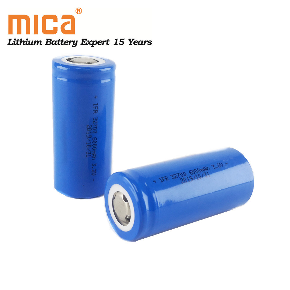 CE UL CB Factory Supply 3.2V 32650 32700 6000mAh LiFePO4 Battery Digital Devices Street Light LED Brick Light Energy Storage Battery