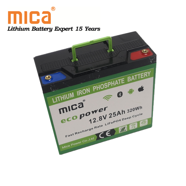 4000 Cycle Life 12V 25ah LiFePO4 Battery for Golf Trolley Electric Wheel Chair