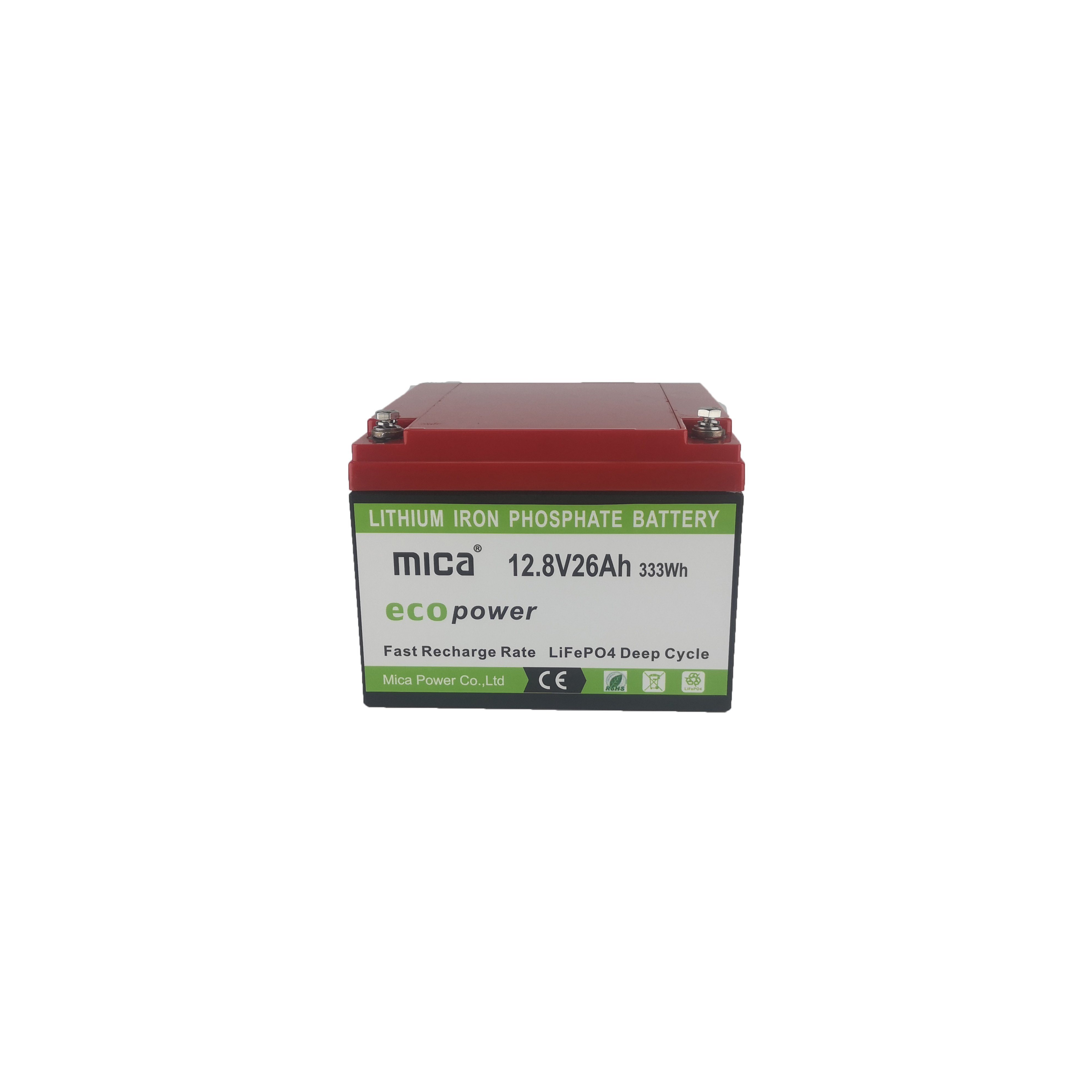 Wholesale Deep Cycle Lithium Iron Phosphate LiFePO4 Battery Pack for RV Solar Marine 12V 26ah