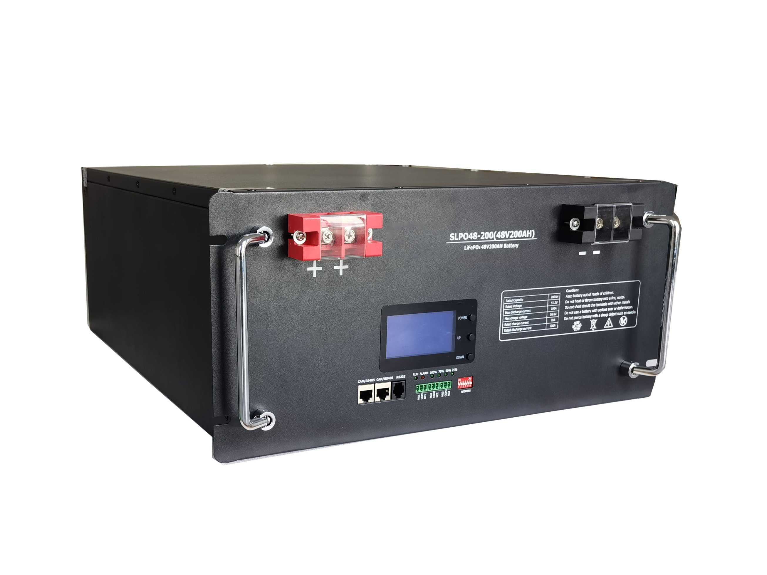 48V High Capacity 200ah LiFePO4 Battery Solution Rechargeable Lithium Ion Battery for 10kwh Outdoor Solar Energy Storage Systems