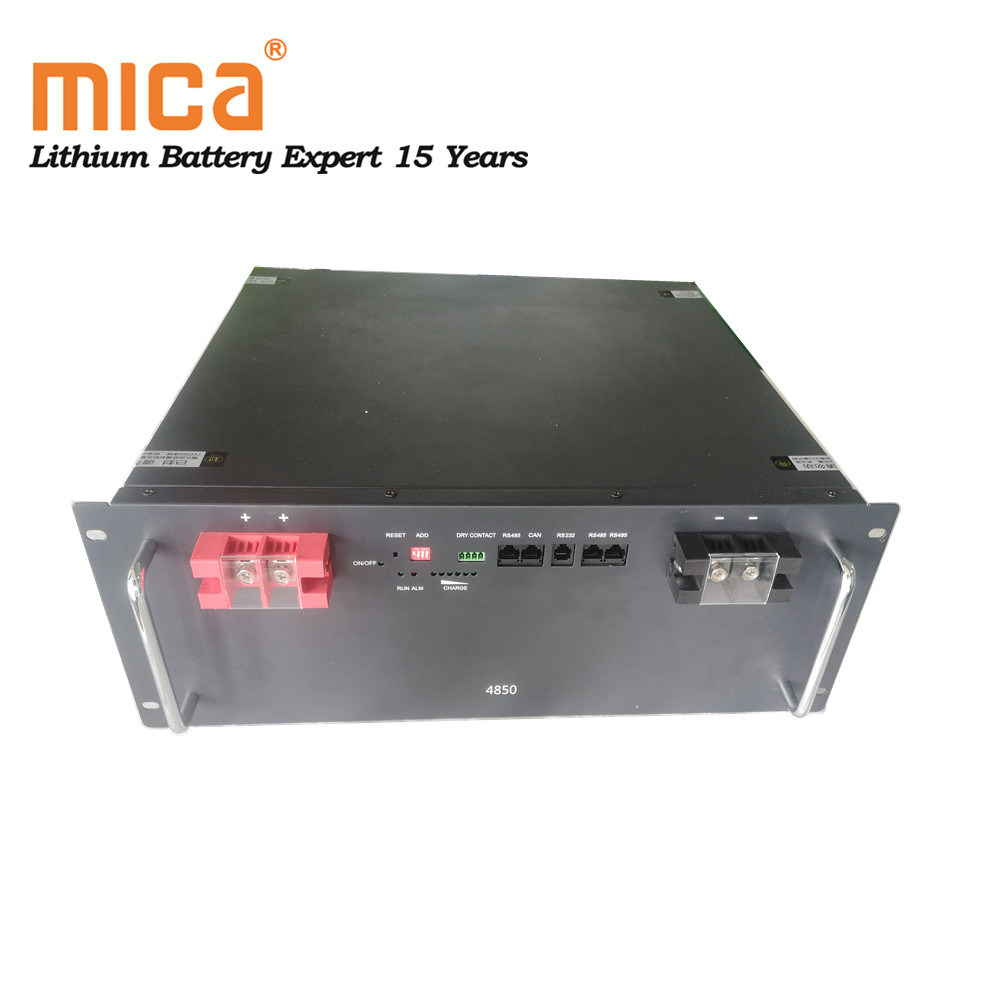 20 Years Life 48V 50ah 3u 4u Lithium LiFePO4 Battery for 19" Rack Telecom UPS Energy Storage System Data Center Battery Pack