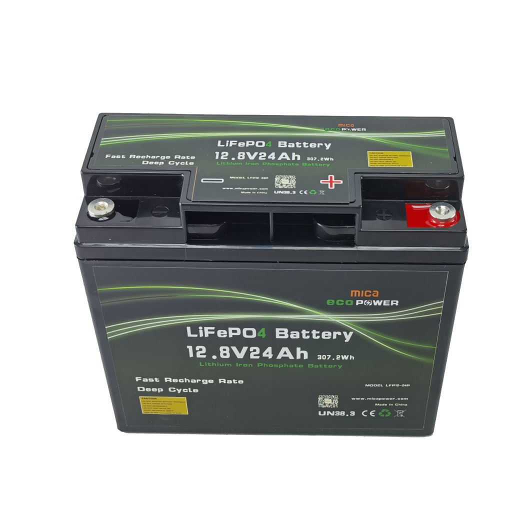 5 Year Warranty 12V 24ah Deep Cycle Lithium LiFePO4 Battery for Electric Mobility Scooter Solar Energy Storage