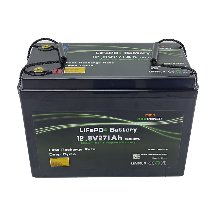 Factory ISO9001 LiFePO4 Battery 200ah 271ahsolar Storage Lithium Iron Phosphate Battery for Solar Energy System PV RV Backup CE Un38.3 MSDS
