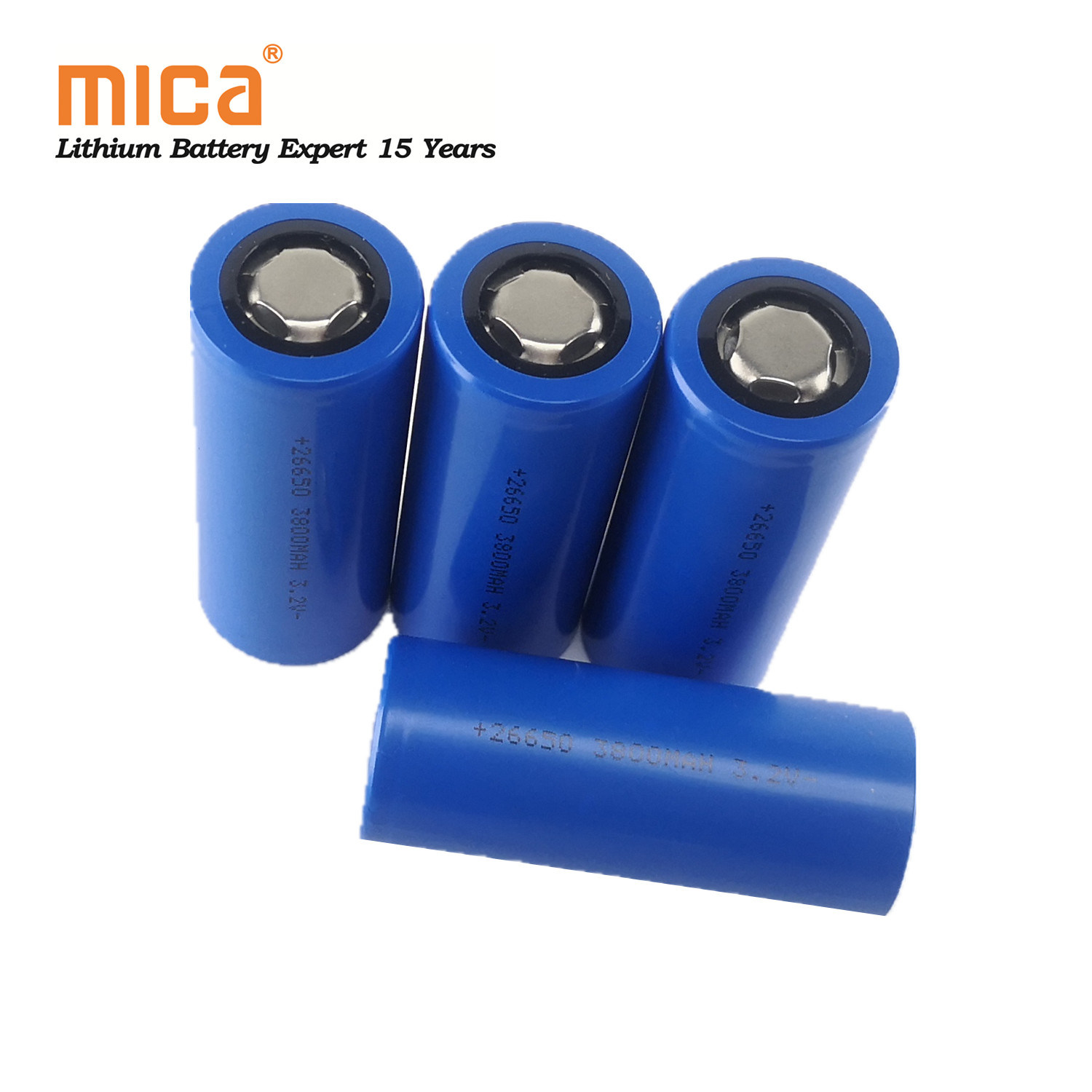 Factory Directly Supply 26650 Lithium Iron Phosphate Rechargeable Battery LiFePO4 26650 3.2V