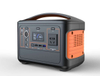 LCD Display 500W DC/AC Input Outdoor UPS Portable Power Station with QC3.0 USB Port/Type-C Port Output