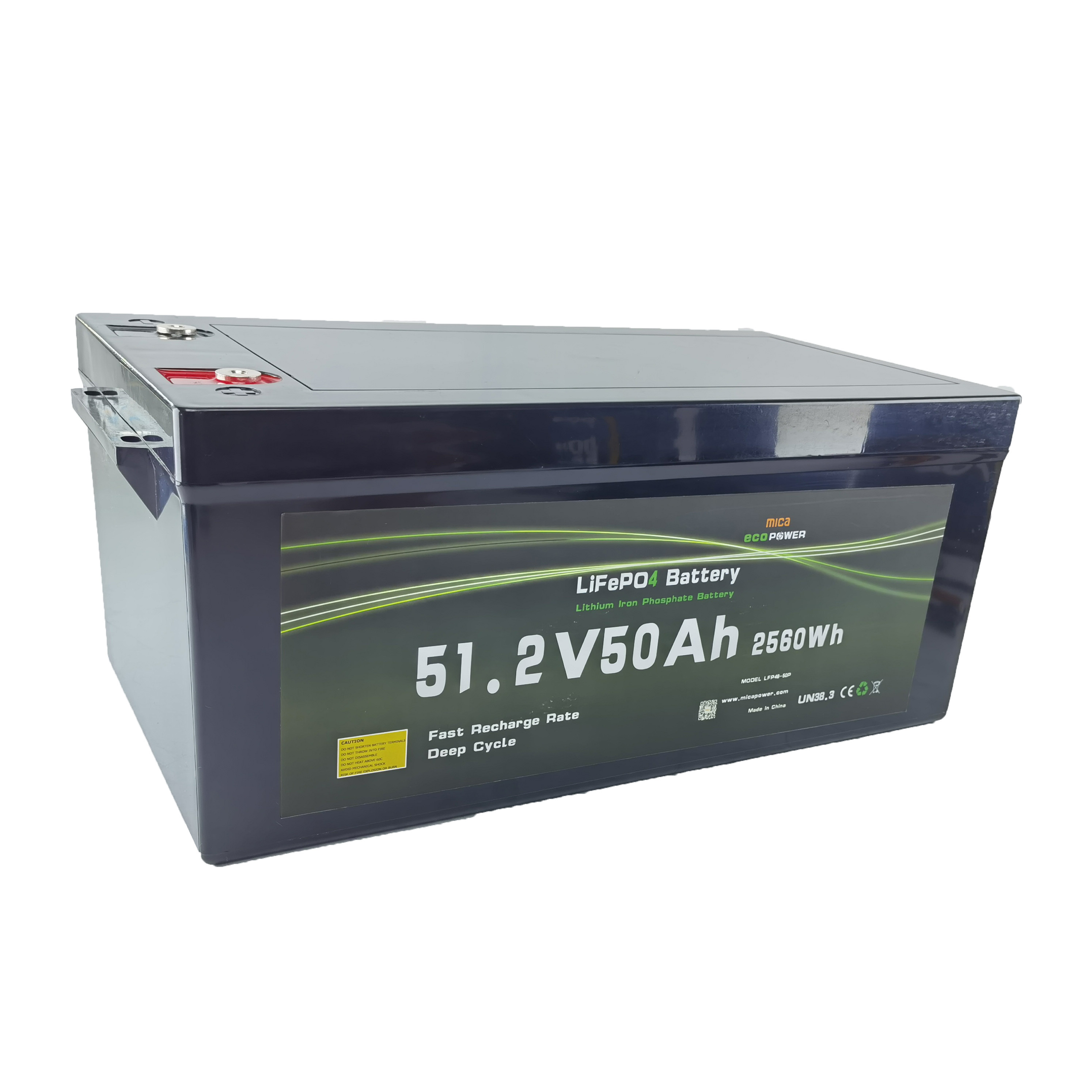 5 Years Warranty 48V 50ah UPS Backup Storage Lithium Battery 51.2V 50ah Telecom Base Station LiFePO4 Battery