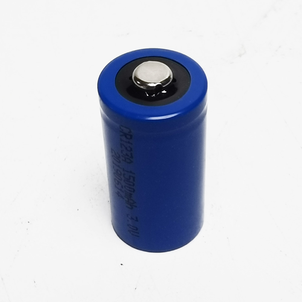 Cr123A 3V Lithium Battery 1500mAh High Performance PTC Protected Cr123A Cell Batteries for Cameras Flashlight Replacement Cr123A Batteries 6-Pack