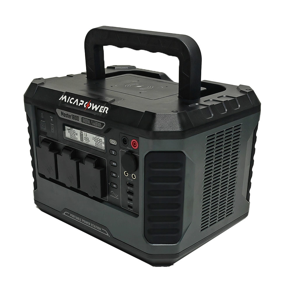 Advance1500 Mika-1500W Portable Power Station Generator Lithium Battery Bank for Portable Power Pack Outdoor