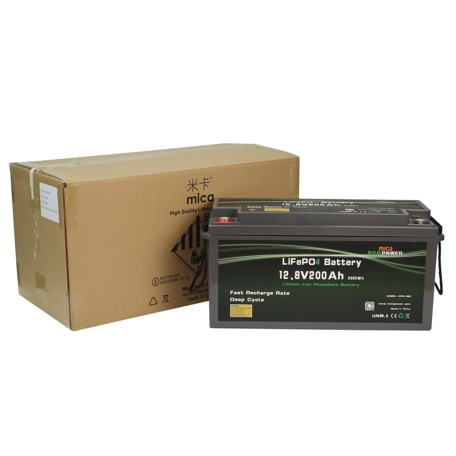 12V 12.8V 200ah Battery Perfect for Replace Most of Backup Power and off Grid Applications Lithium Iron Phosphate Battery