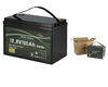 12.8V 1280wh Lithium Battery 100ah LiFePO4 with 100A BMS Over 4000+ Rechargeable Deep Cycles Support in Series/Parallel