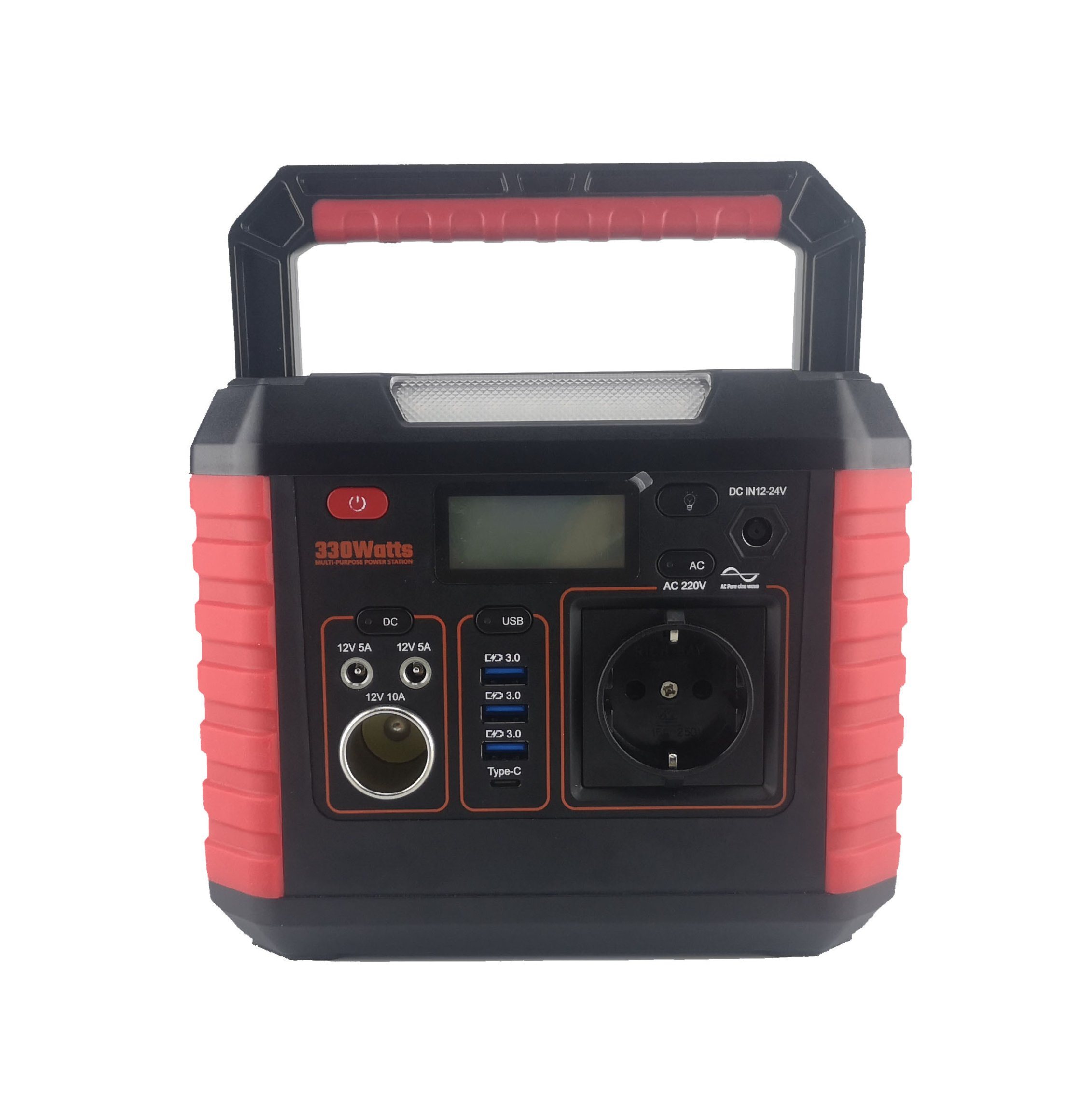 Mica Portable Power Station 330W 500W 600W 1000W Li-ion Battery with AC DC USB Wireless Charging Solar Outdoor Power Station for Camping Home and Outdoor Life