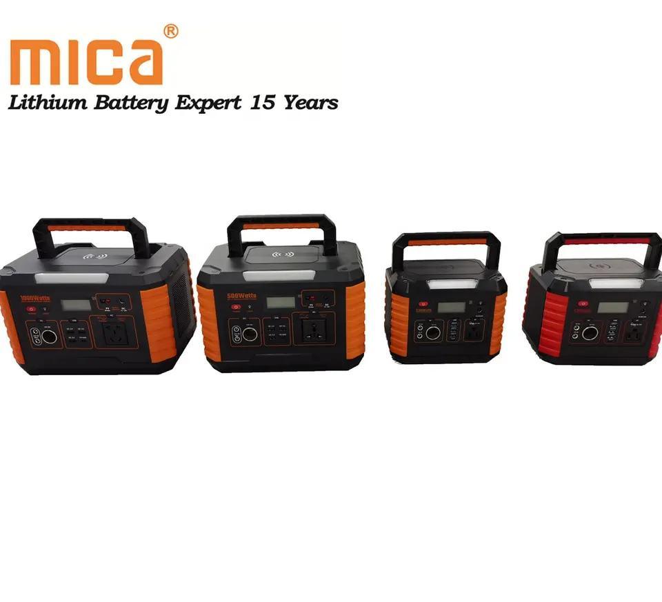 Mica OEM 330W Portable Power Station 78000mAh Quick Charge Lithium Tragbare Solar Power Station for Home Outdoor Emergency