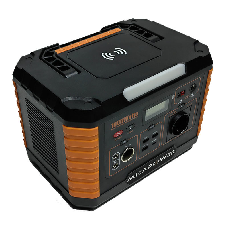 1000W Solar Generator Electrical System Home Appliance Outdoor Camping Shooting Power Bank Portable Power Supply Portable Power Station