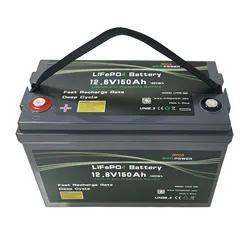 Deep Cycle Solar Li-ion Battery Pack Rechargeable Lithium Battery Wholesale for Solar LED Light/RV/Storage System/Golf