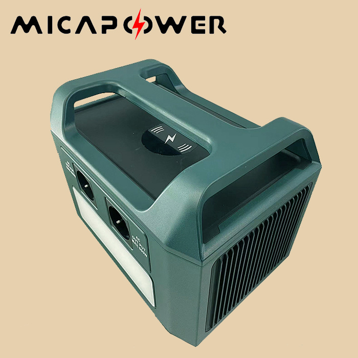 Wireless Charging 600W Portable Power Station with Solar Panel for Emergency Energy Storage