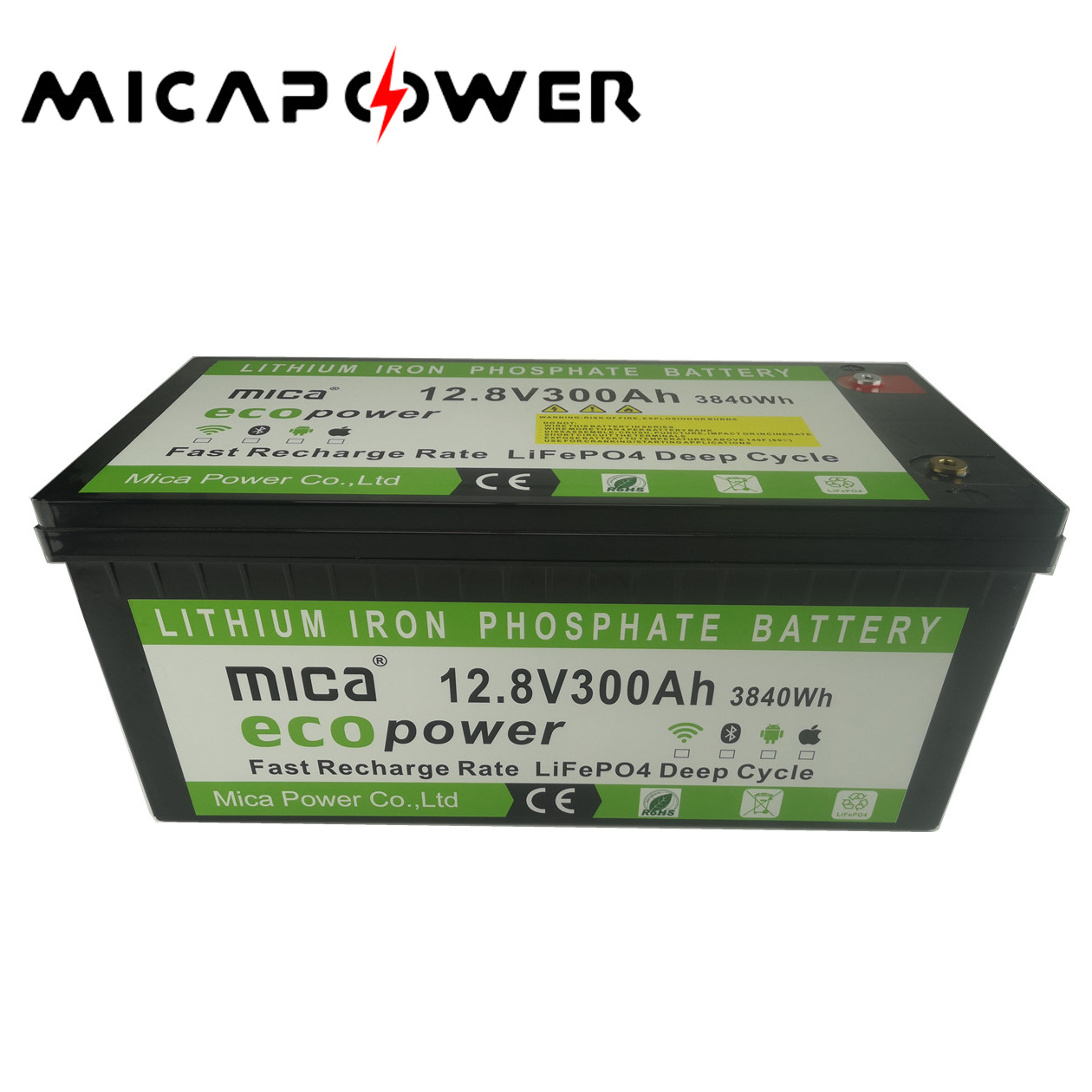 Deep Cycle Rechargeable Lithium Ion Battery 12V 12.8V 24V Solar LiFePO4 Batteries 100ah 200ah 300ah Home Energy Storage Battery Customized LFP Battery Pack