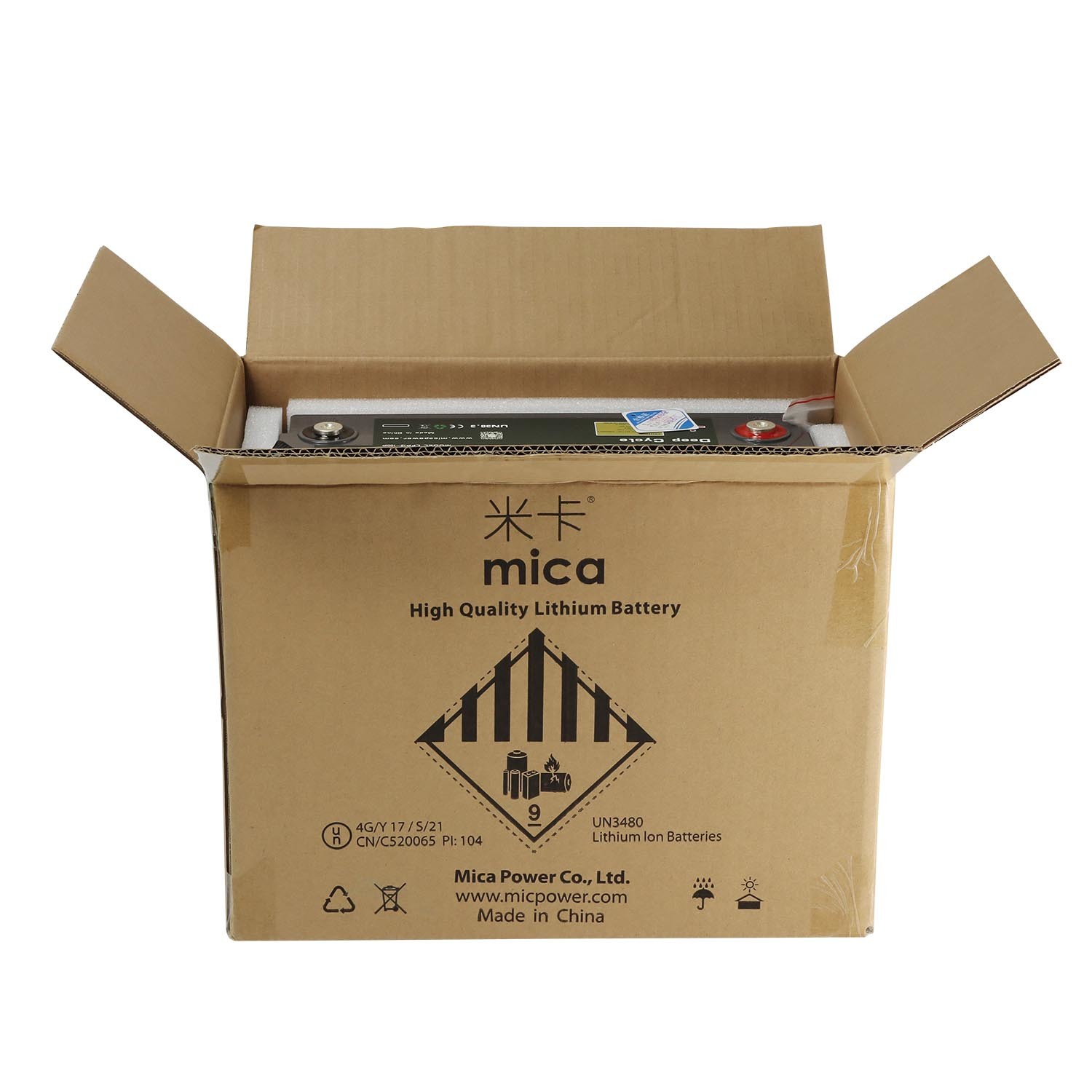 Mica 12.8V LiFePO4 Li-ion Battery Rechargeable Battery 12volt LFP Solar Energy Storage 12V 70ah Lithium Battery Lithium Iron Phosphate Battery