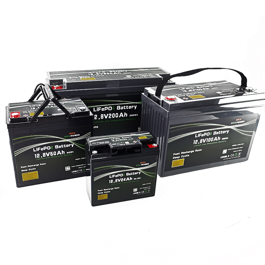 Mica LiFePO4 5kwh 10kwh Battery Solar Battery Pack 12V 70ah 75ah 80ah Lithium Ion Battery for Solar System