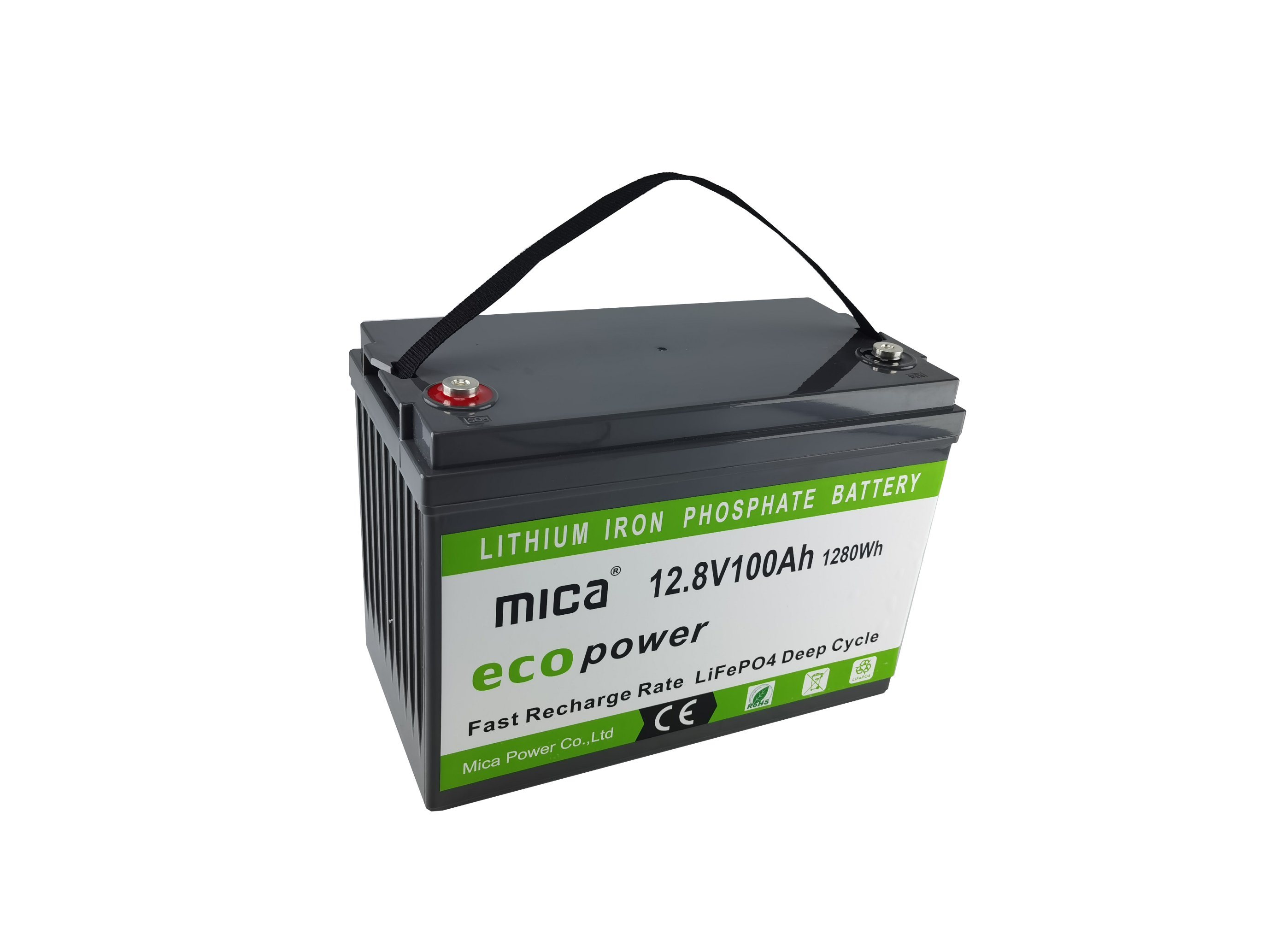 Factory Price LiFePO4 Battery 12.8V 100ah Solar Lithium Lon Battery with BMS System