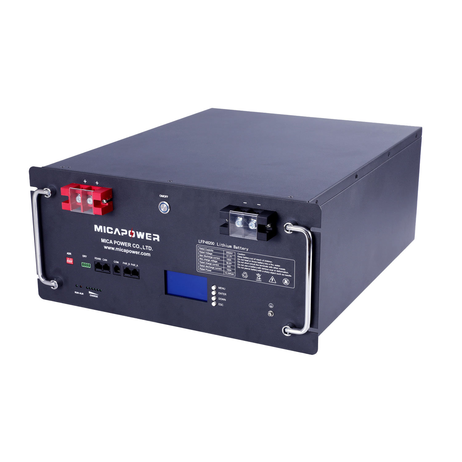 New Energy Solar Energy Storage System Lithium Ion Battery 48V LiFePO4 Battery 200ah 51.2V 10kwh Home Storage Battery