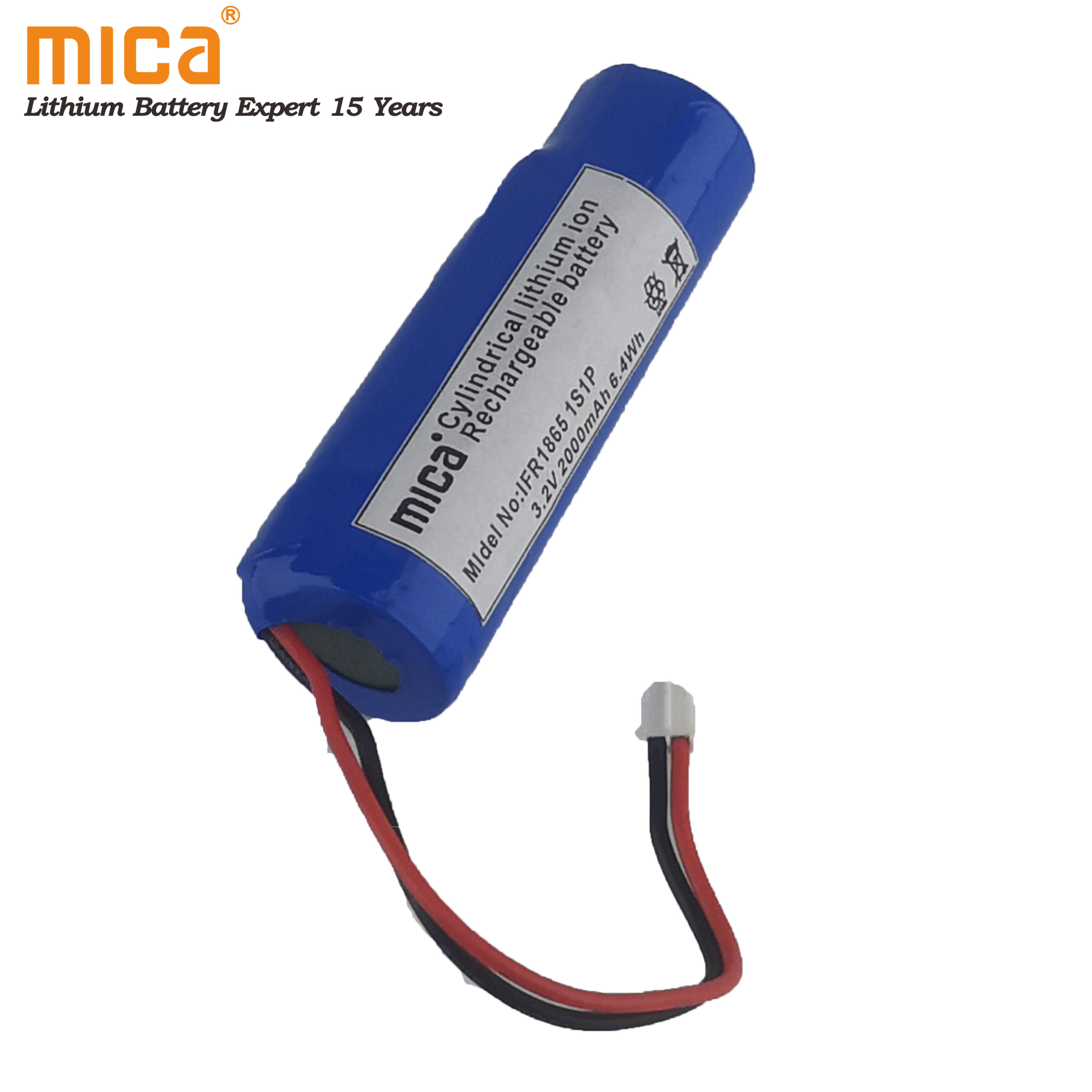 Factory Direct 3.2V 2200mAh 3000mAh Lithium Li-ion Li Ion LiFePO4 Rechargeable Ifr Icr 18650 Battery Cell with CE/MSDS/RoHS for Flash Light/Lamp