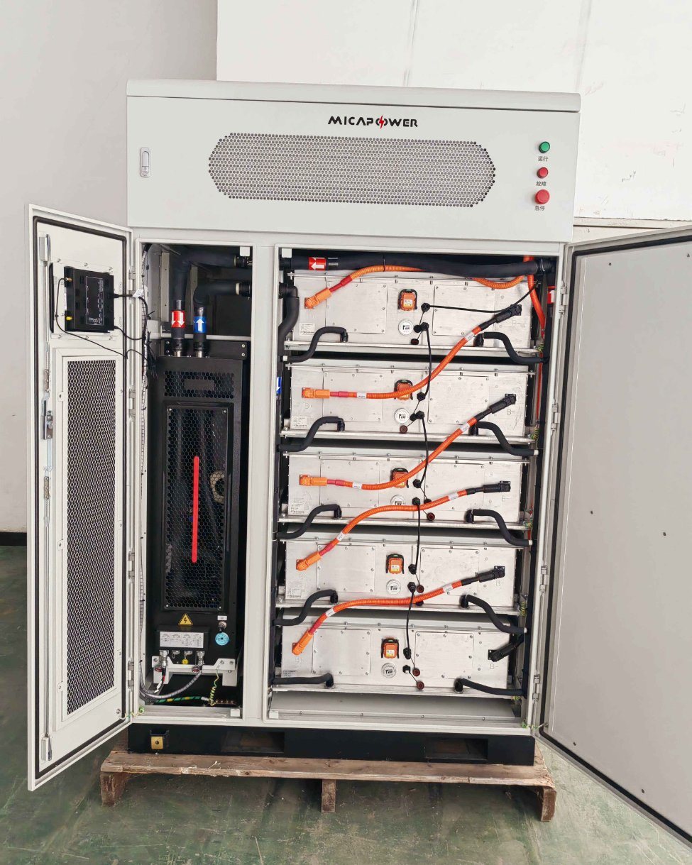 Mica Factory All-in-One High Voltage Industrial Commercial Solution 100kw LiFePO4 Battery 215kwh Lithium Solar Batteries Cabinet Battery with PCS