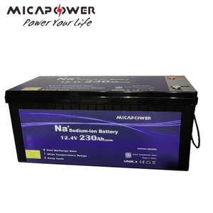 Mica 12V 24V Sodium-Ion Batteries 50ah 100ah 200ah Sodium Ion Battery Pack for Boat RV Camper