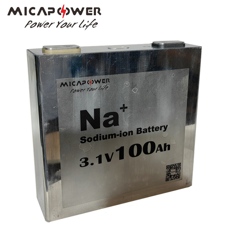 Mica Factory Solar Cell Prismatic Sodium Ion Battery 3.1V 100ah Na Ion Battery Cell for Energy Systems