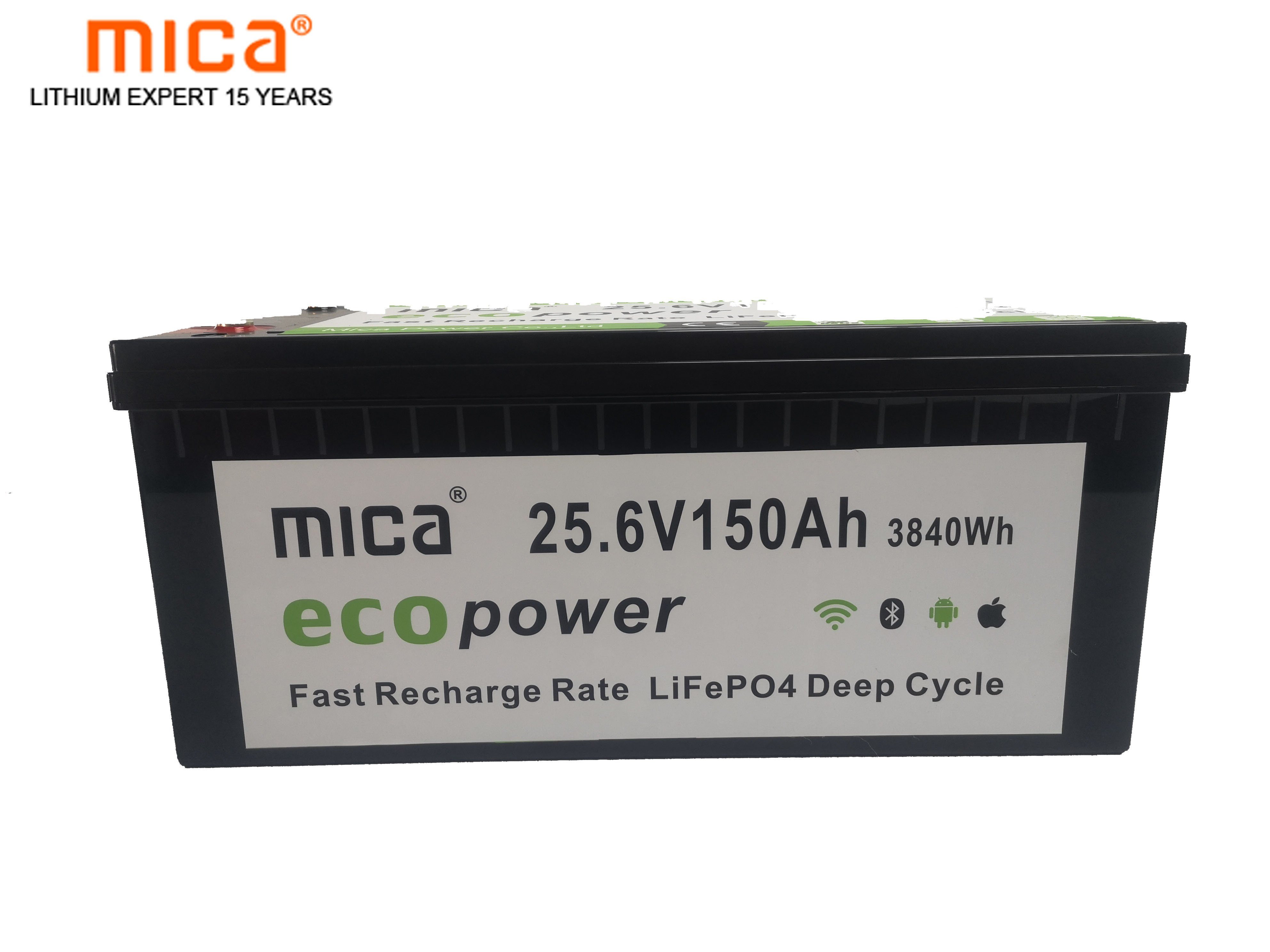 Chinese Factory Top 10 LFP Mica LiFePO4 Battery 24V 150ah Lithium Iron Phosphate Battery Pack with Over 1000 Projects and 10 Years History