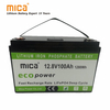 Ce Approval with Bluetooth Low Temperature 12.8V Lithium Ion LiFePO4 Battery 12V 100ah Litium Batteries