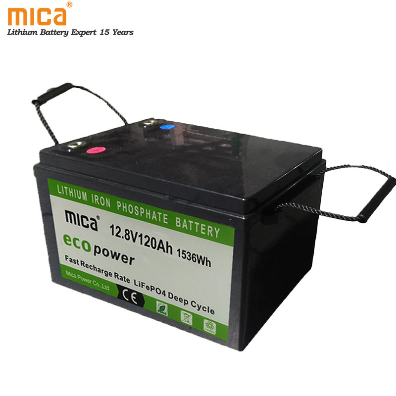 Manufacturer Supply 12V 120ah LiFePO4 Battery Lithium Battery for Golf Cart Electric Tricycle Support in Series UL Un38.8 RoHS