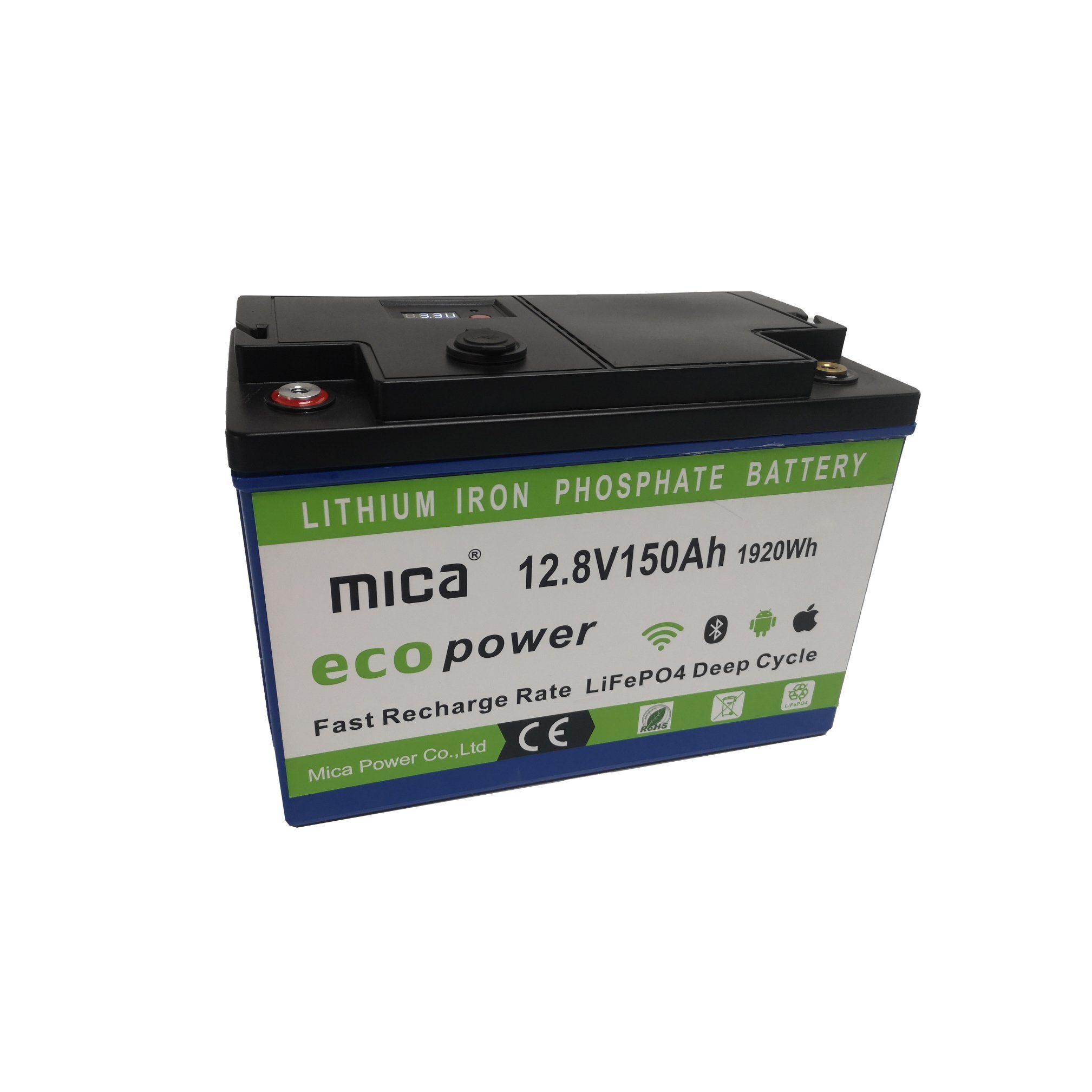 Factory Price LiFePO4 12V 150ah Lithium Ion Battery Storage Battery for Solar UPS