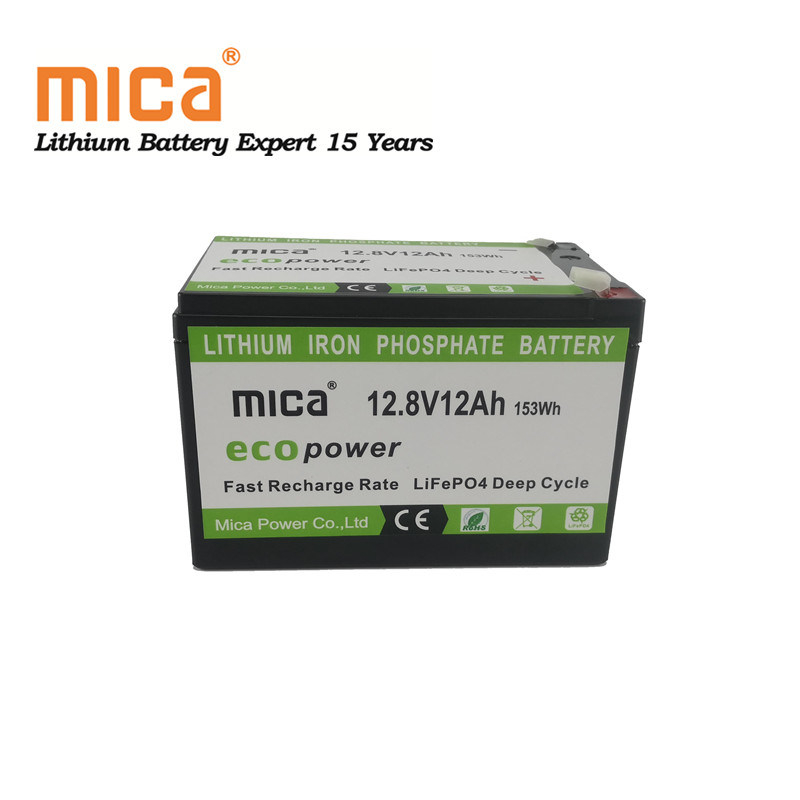 5 Year Warranty 12V 12ah 32700 ABS Case LiFePO4 Fishing/Angling Machine Backup Lithium Battery Pack