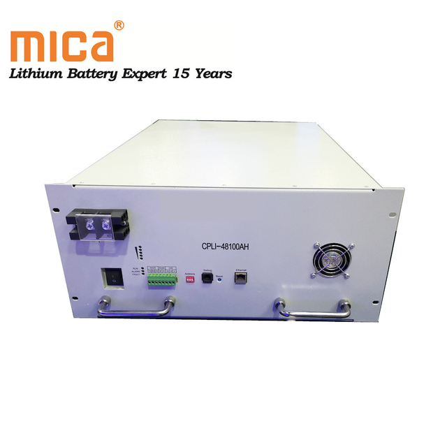 3000 Cycles 48V 100ah 5kwh RS485 Modbus LiFePO4 Solar Battery 5u 19inch Rack Battery