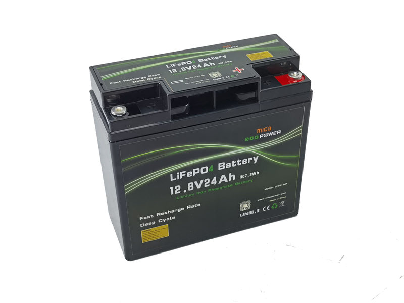 15 Years History Factory Mica 12V 24ah LiFePO4 Lithium Iron Phosphate Battery Pack Lithium Ion Li-ion Battery with 4000 Cycles