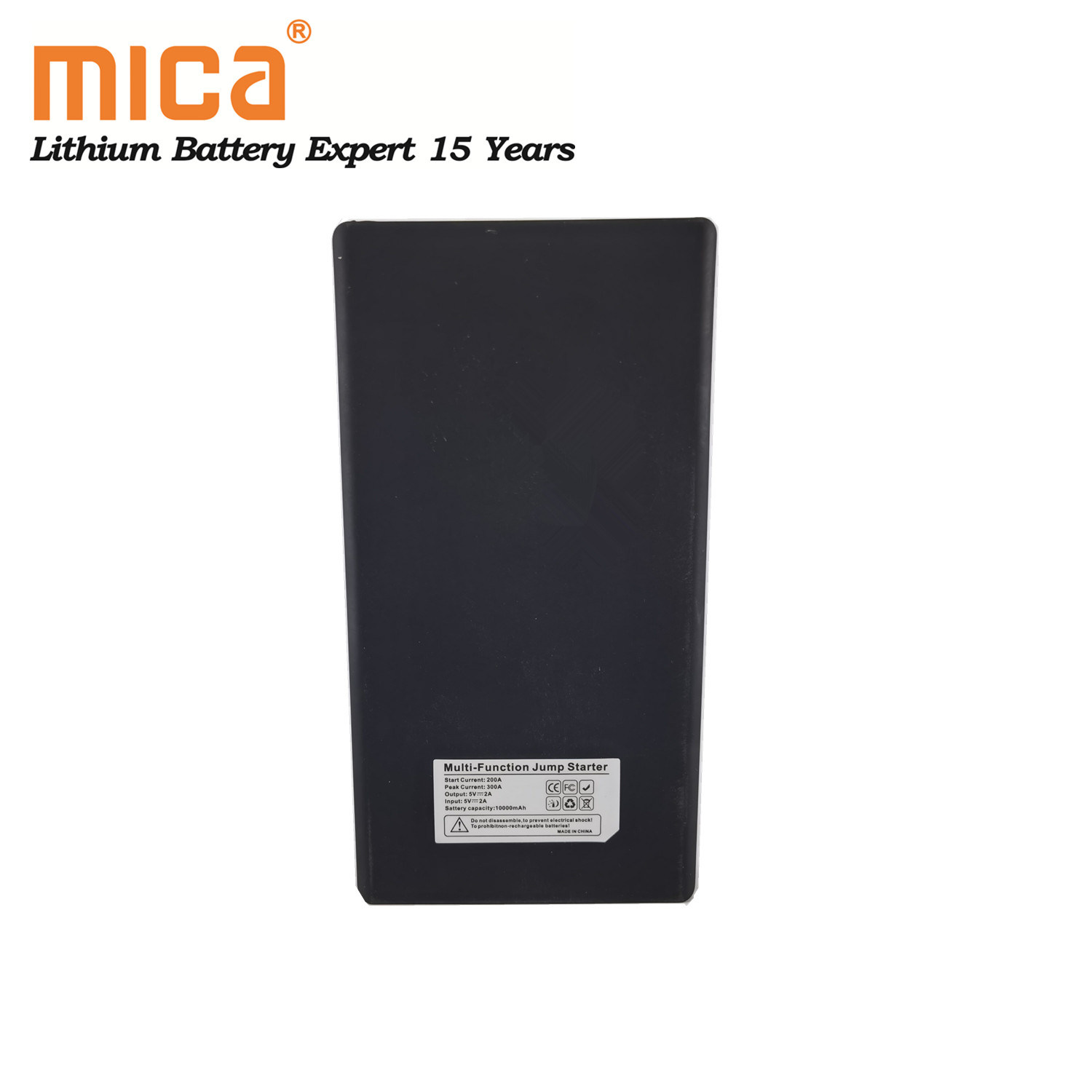 Power Bank 12V 10000mAh Portable Emergency Jump Starter Outdoor Camping 300A Start Current