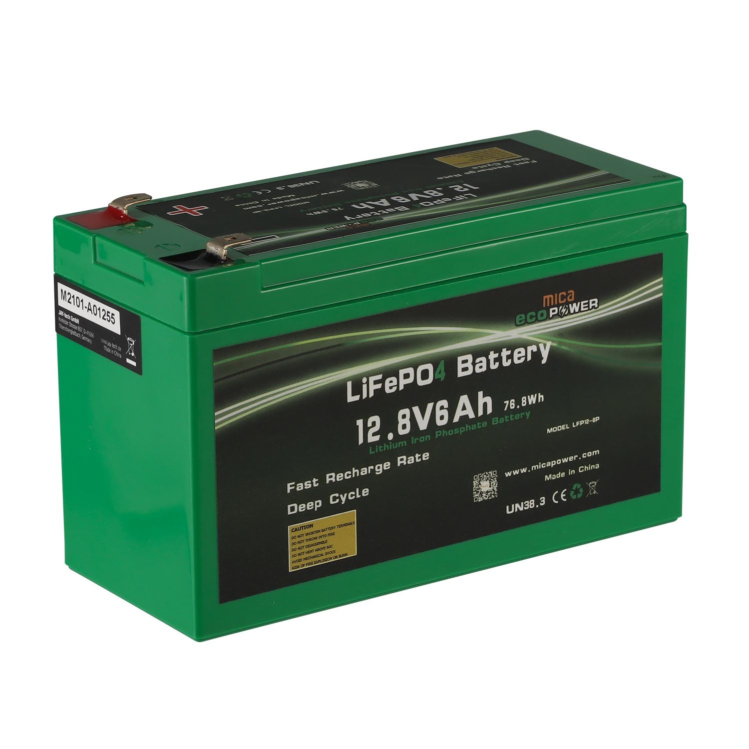 ISO9001 UL Factory 12V 6ah Electric Toys Robot Alarm System Scooter Sprayer 32700 12.8V LiFePO4 Lithium Battery Pack
