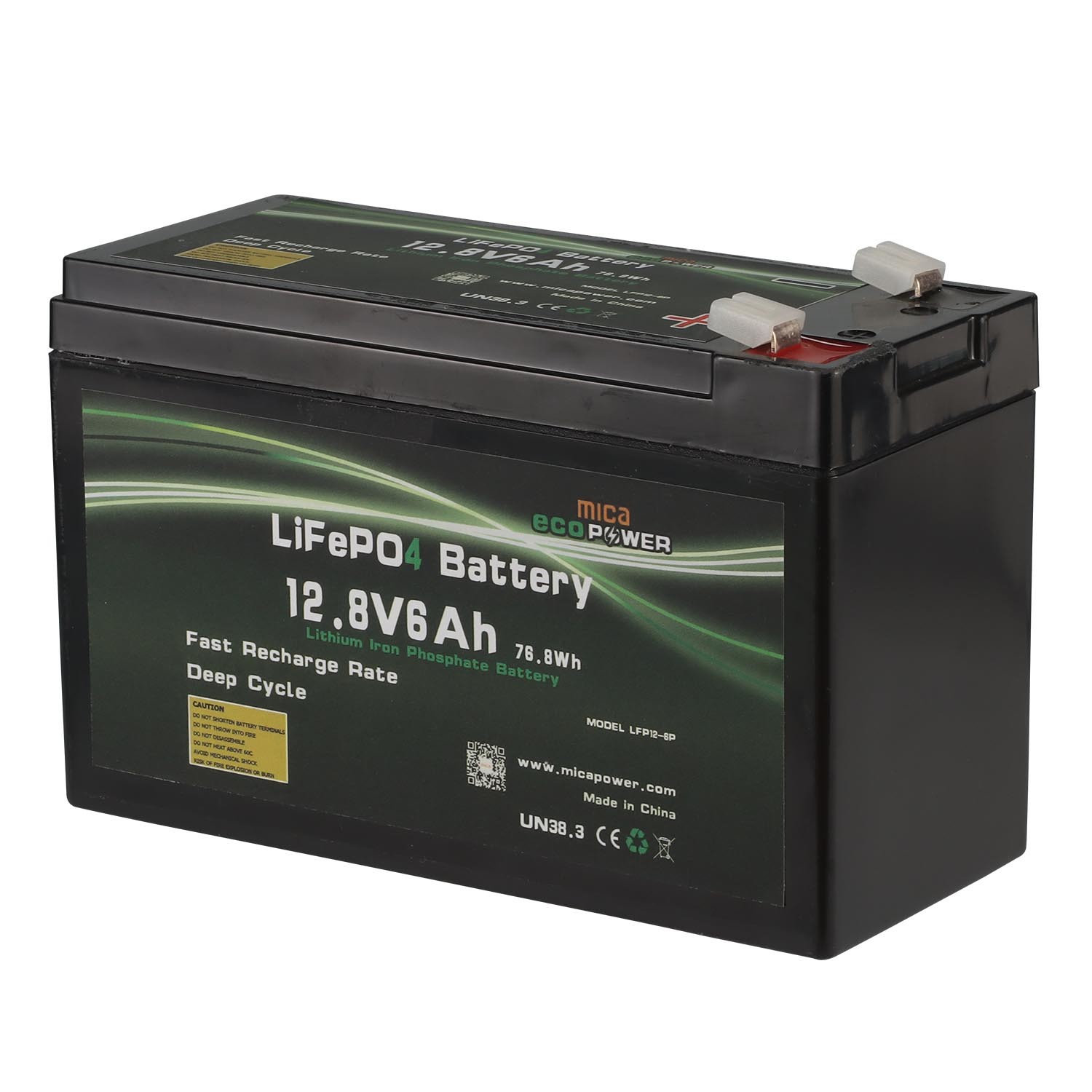 ISO9001 UL Factory 12V 6ah Electric Toys Robot Alarm System Scooter Sprayer 32700 12.8V LiFePO4 Lithium Battery Pack