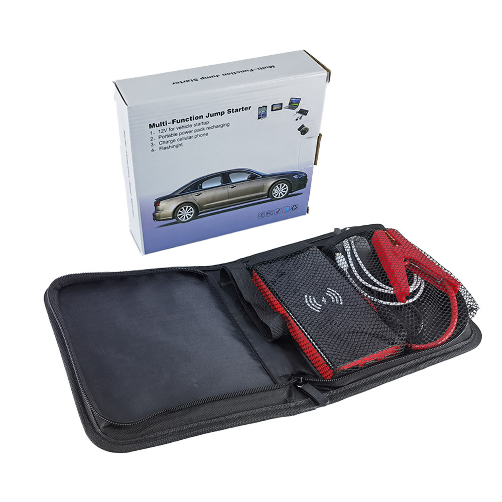 High Quality Portable Multi Function Car Jump Starter with Wireless Quick Charge with MSDS Un38.3 CE