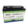 5 Years Warranty CE Un38.3 MSDS 12V/12.8V 150ah LFP LiFePO4 RV Trolley Camper Tractor Rechargeable Lithium Iron Phosphate Battery Pack