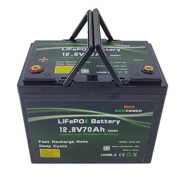 Manufacturer Supply 12V Rechargeable 70ah LiFePO4 Lithium Battery for RV PV System Solar Storage System Backup with CE Un38.3 Certificate OEM ODM Custom