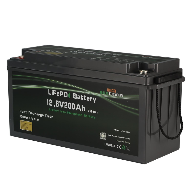 12V 200ah LiFePO4 Battery for Solar Energy Storage System Battery Bank Backup with CE Un38.3 MSDS Solarspeicherbatterie Batterie De Stockage Solaire
