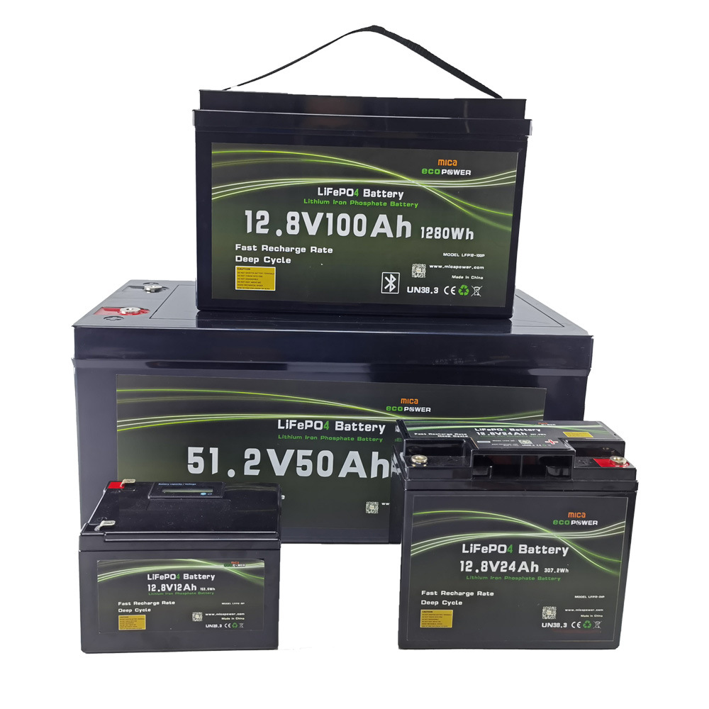12V100ah Deep Cycle 1280wh LFP Battery for RV/ Yacht/Boat/Solar Wind Energy Storage System