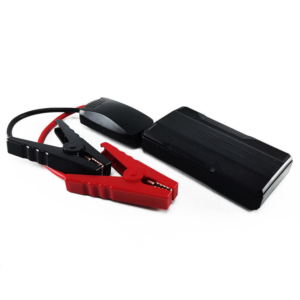 Emergency Jump Starter 12V Vehicle Car Start Tools for Camper Camping Portable Power Bank 8000mAh Multi-Function Charger Booster with LED Light