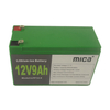 3 Years Warranty E-Bike 12V 9ah Lithium Ion Battery with BMS /CE /Un38.3/ IEC62133/MSDS Rechargeable Electronic Bike Battery