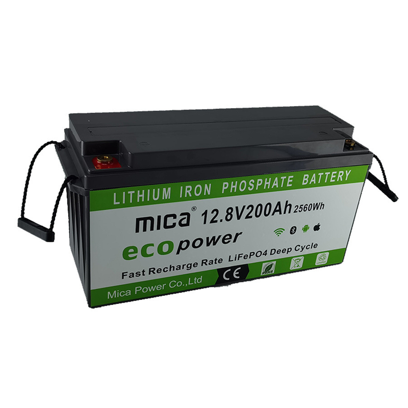 Wholesales 12V 200ah LiFePO4 Battery Lithium Solar Battery for Solar Energy Storage System RV PV Backup Golf Cart Boat Backup 5kwh 10kwh with CE Certificate