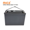 5 Years Warranty LiFePO4 12V 100ah Solar Storage Battery Pack with Solar Controller