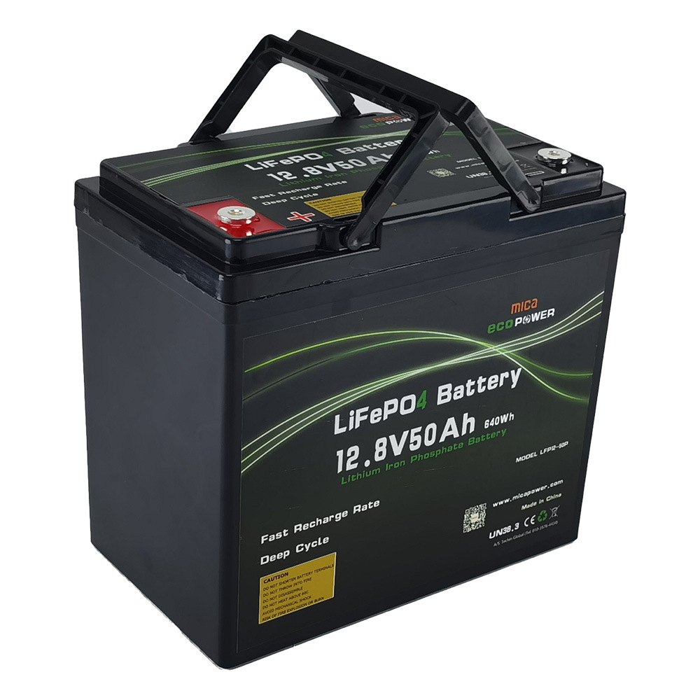 Factory 12V 50ah 60ah Deep Cycle Rechargeable Lithium Iron Phosphate Battery LiFePO4 Battery for Solar Energy System Street Light Marine Boat Camper with CE